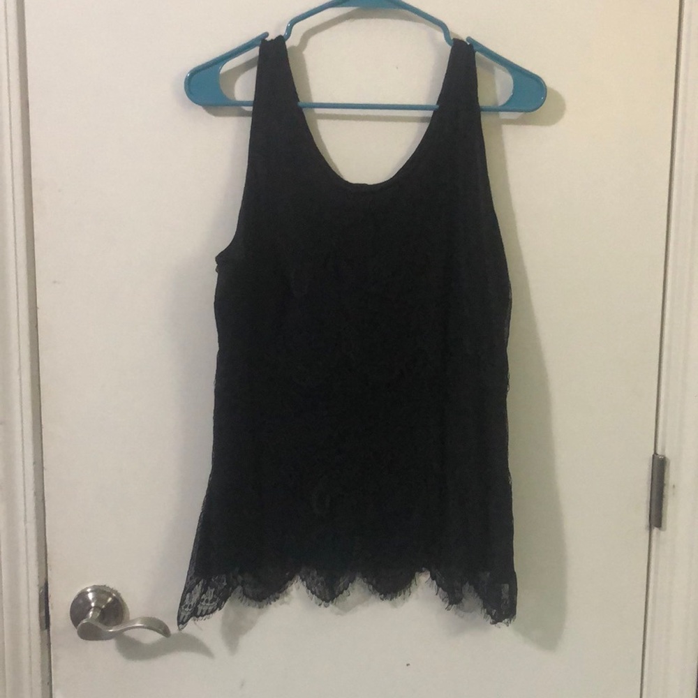 Maurices large lace tank top